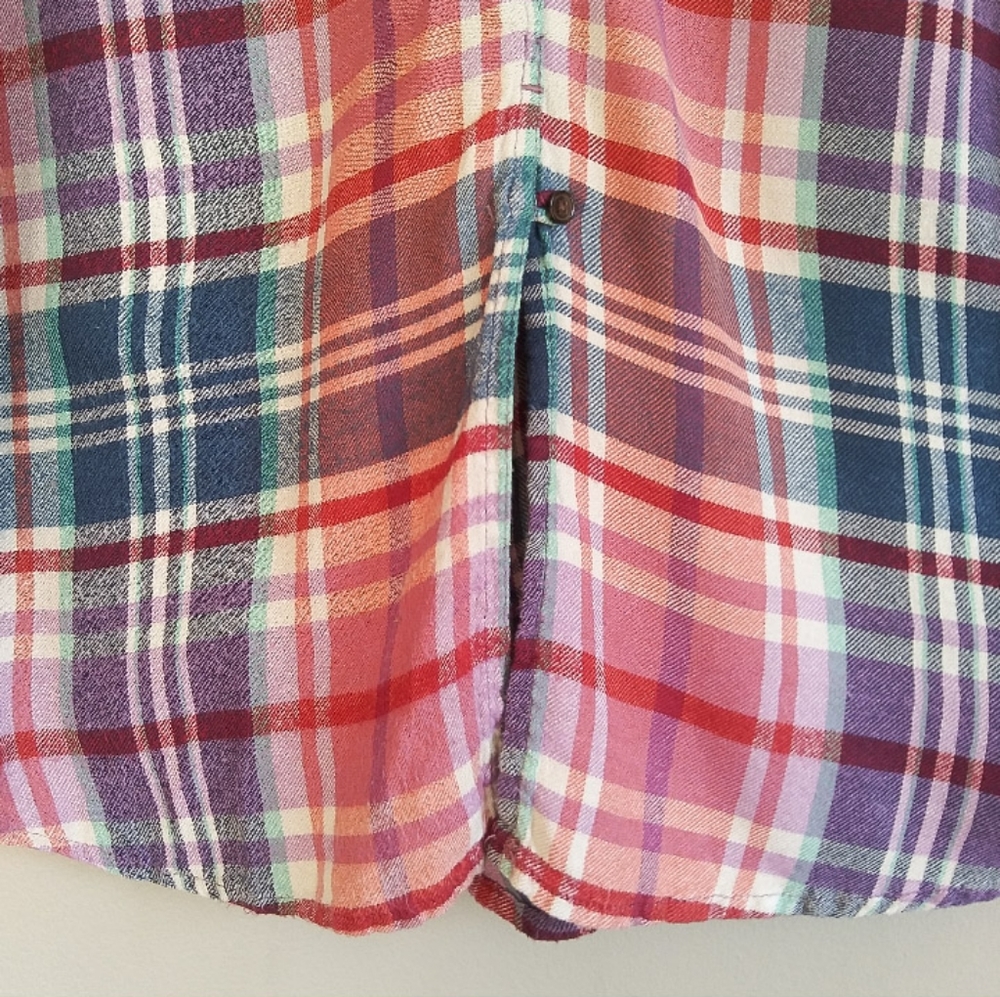 Lucky Brand Multi-Color Flannel - Picture 3 of 4
